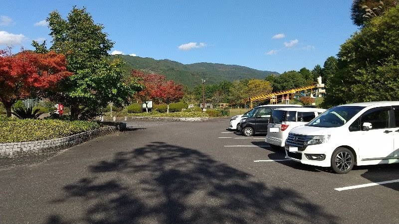 愛媛県内子町城の台公園駐車場