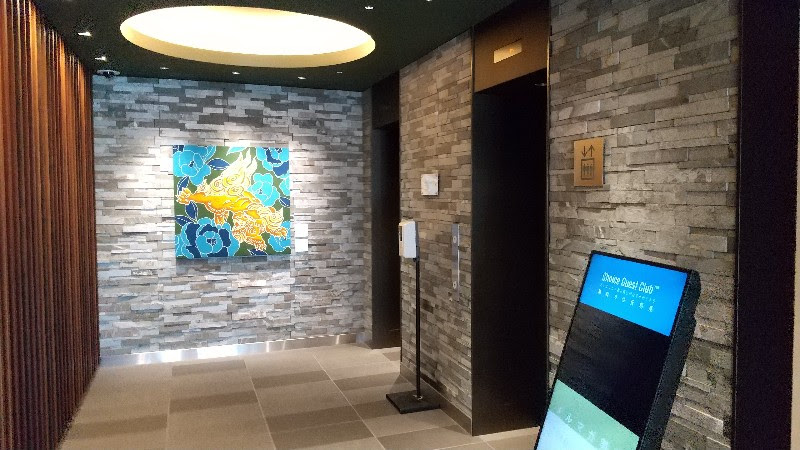 コンフォートホテル高松エレベーターホール