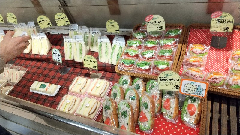 松山市パンステージメリー、サンドイッチ