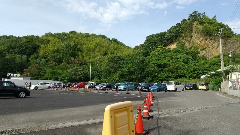 無料で駐車できる「松山観光臨時駐車場(道後温泉観光臨時駐車場)」