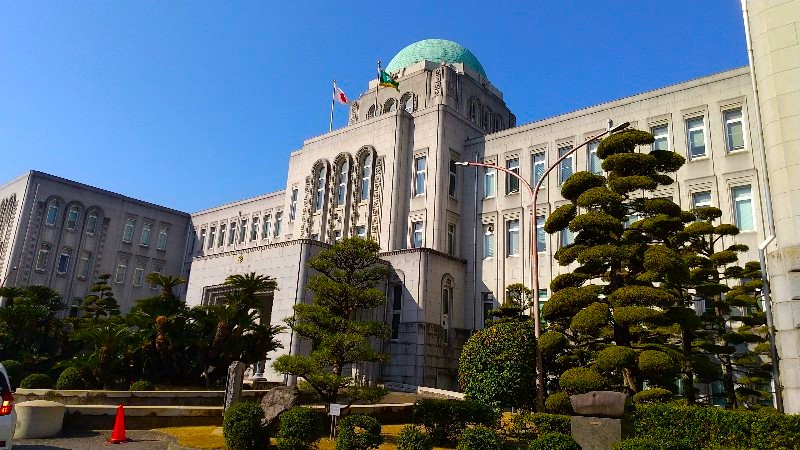 愛媛県庁本館を見学、レトロな庁舎、愛媛おすすめの観光スポット