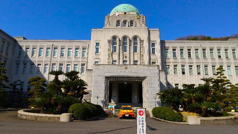 愛媛県庁本館を見学、レトロな庁舎、愛媛おすすめの観光スポット