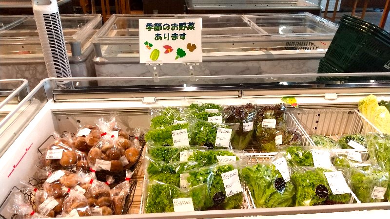 SAI&Co. （サイコー）おすすめのカフェ・ランチの新鮮な野菜や椎茸＠イオンモール今治新都市